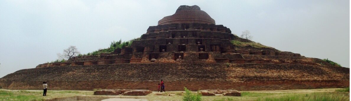 The Kesariya Stupa in Bihar.